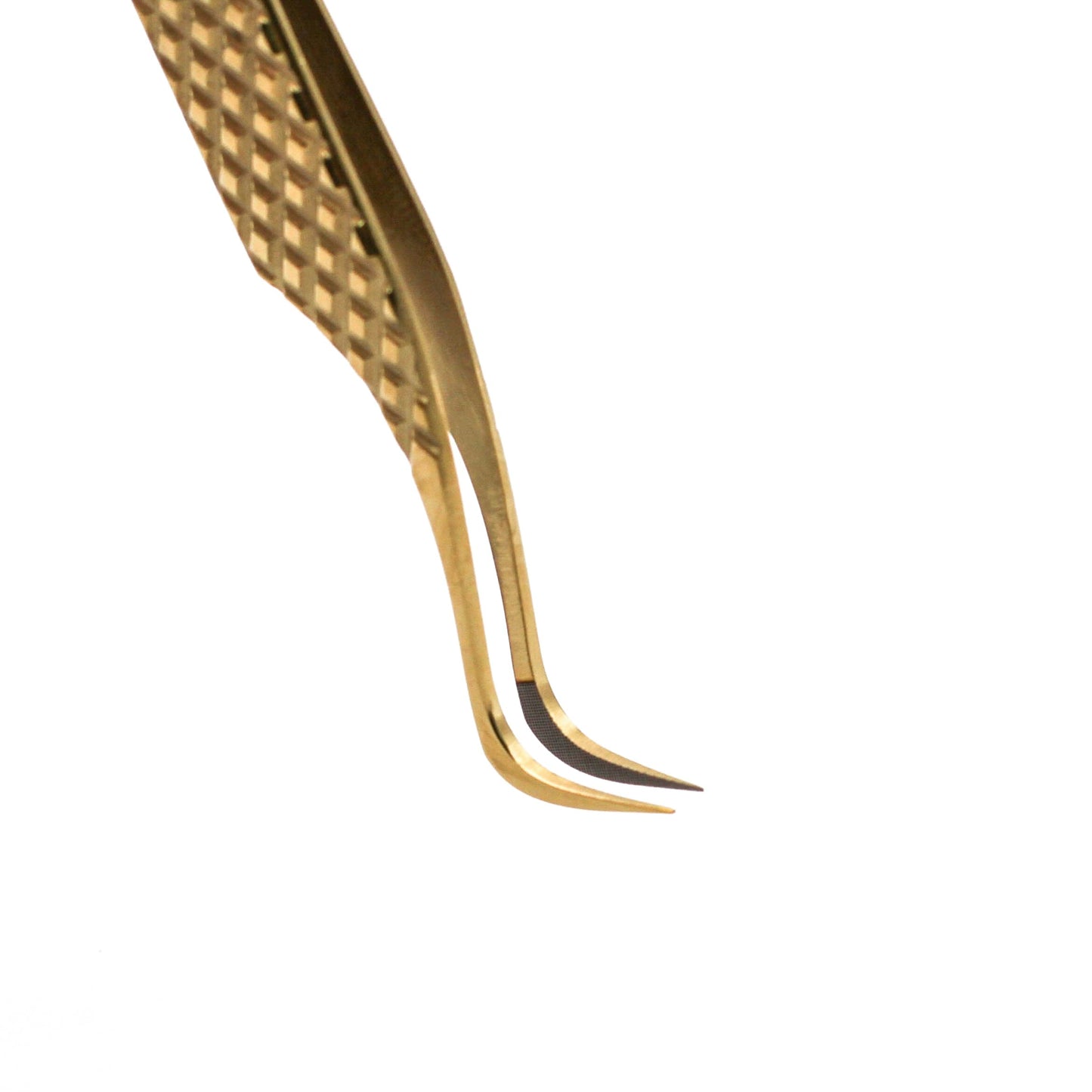 Gold Micro Fiber - MF6 - Hook Volume Tweezers