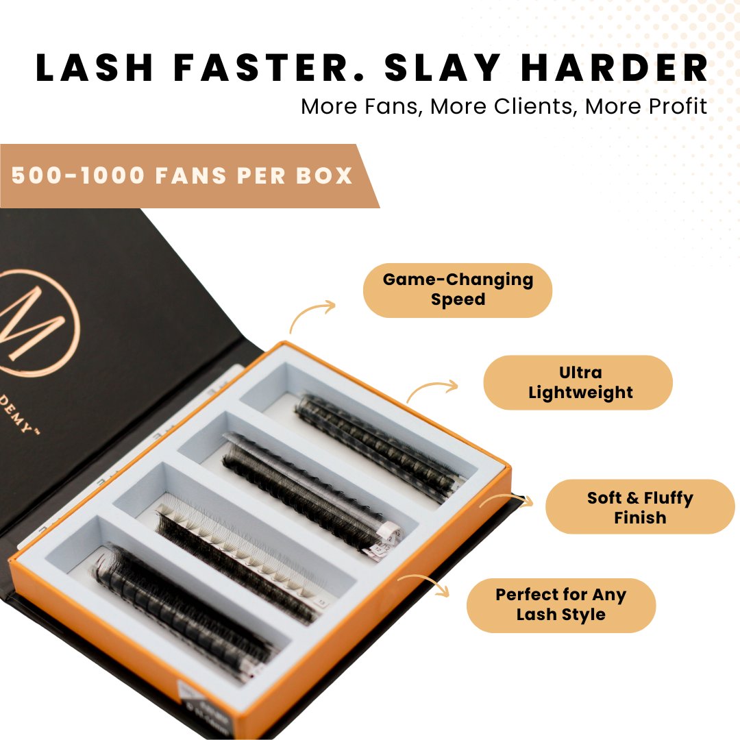 Wispy 5D Rapid Promade Fans - 500 Fans