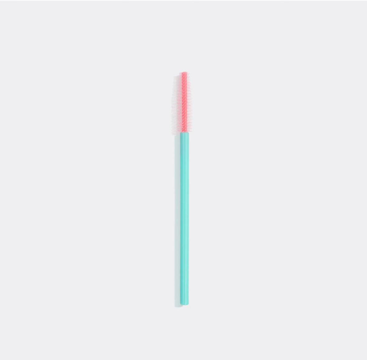Teal / Pink - Silicone Mascara Wands / 50 pcs