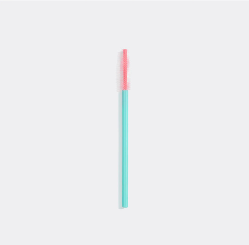 Teal / Pink - Silicone Mascara Wands / 50 pcs