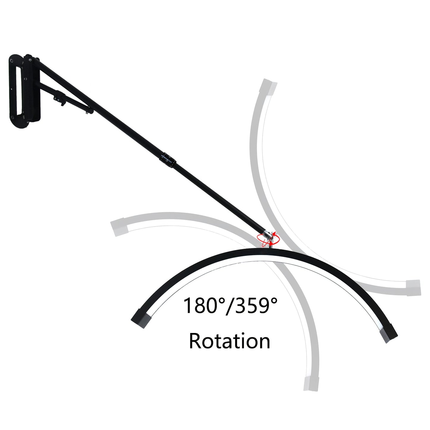 Luna 🌙  LED Wall Mount Half Moon Light