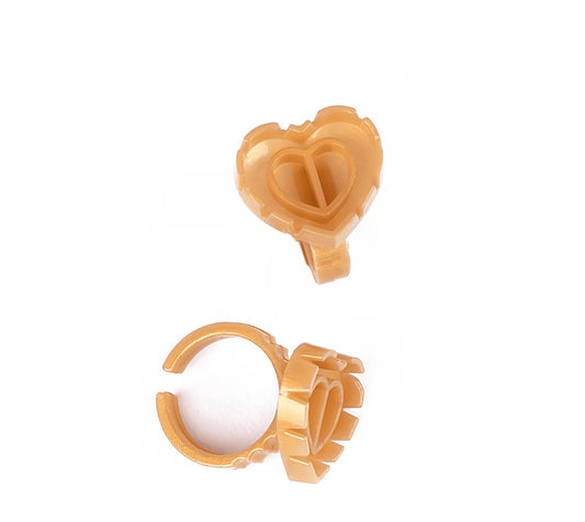 Heart Glue Rings