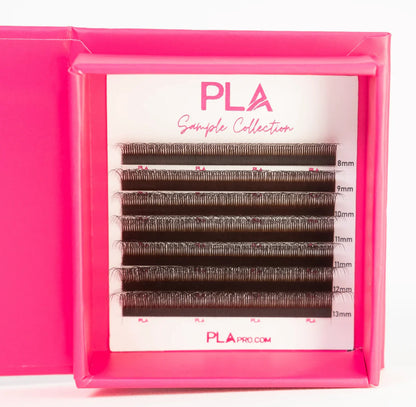 SAMPLE LASH: Fairy Brown 0.07 Lash Tray Chocolate / Mix: 8-13mm / CC