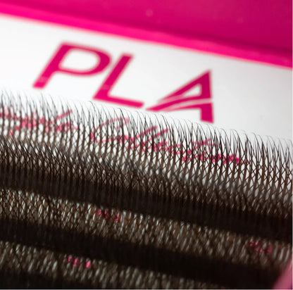 SAMPLE LASH: Fairy Brown 0.07 Lash Tray Chocolate / Mix: 8-13mm / CC