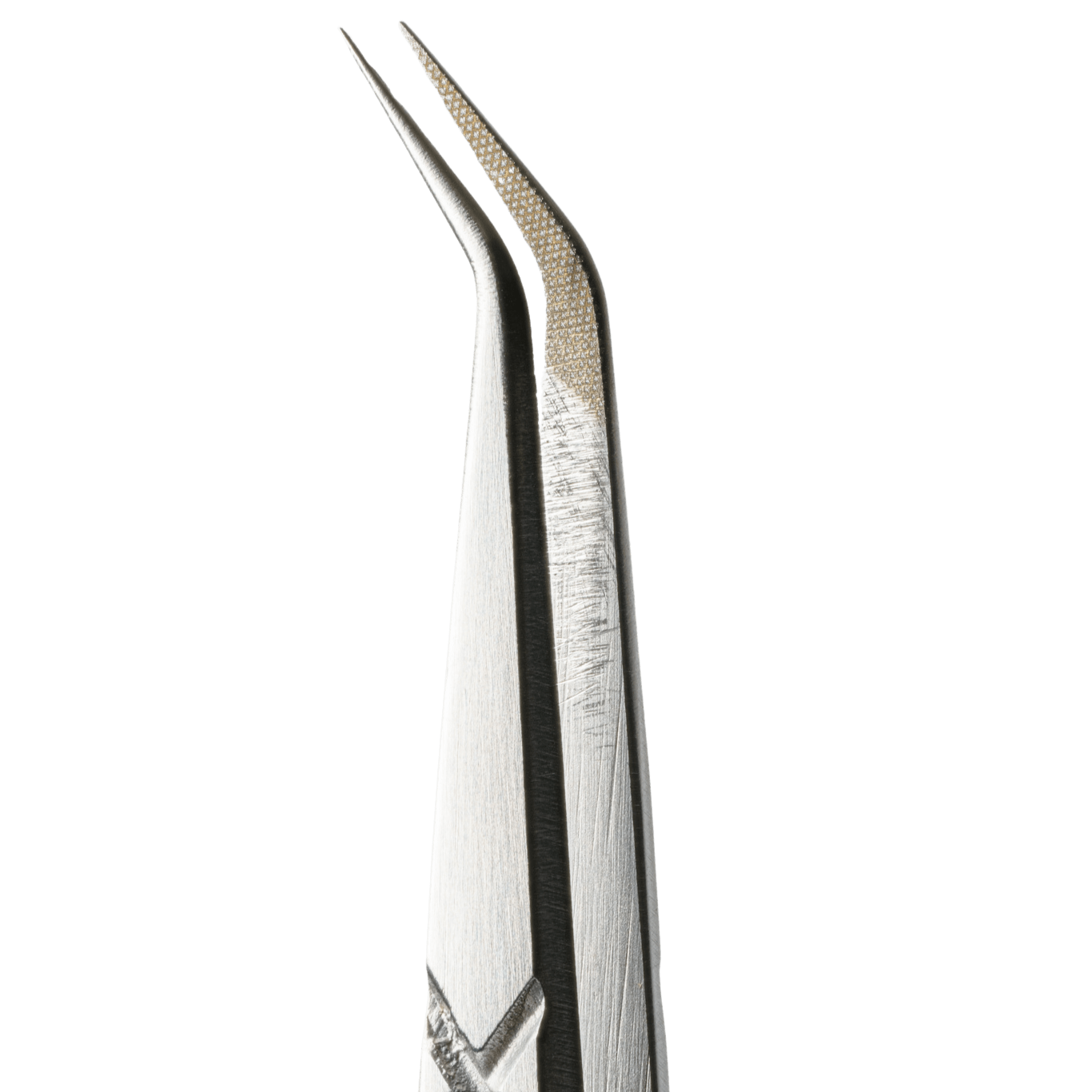 Biggie - Long Angled Fiber Tip Tweezer