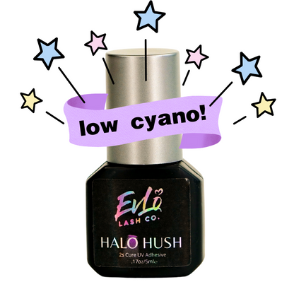 Halo Hush⚡️ Low Cyano LED UV Adhesive - 2s