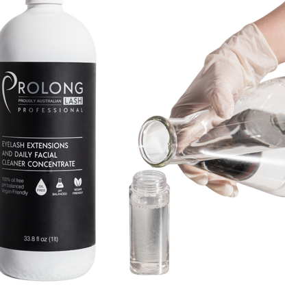 Eyelash Extension Cleanser Concentrate Professional 33.8 fl oz/1 Lt