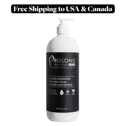 Eyelash Extension Cleanser Concentrate Professional 33.8 fl oz/1 Lt