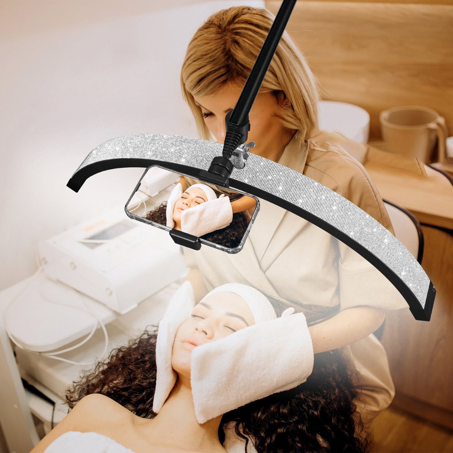 Luna 🌙  LED Wall Mount Half Moon Light