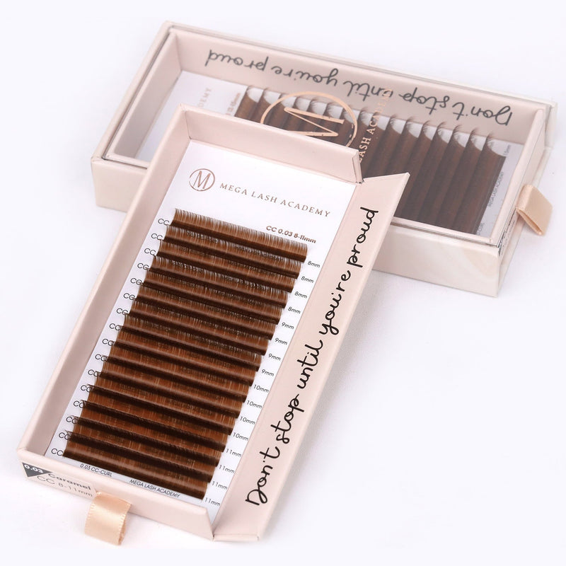 Brown Cashmere Volume - Caramel