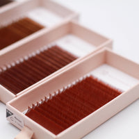 Brown Cashmere Volume - Maroon