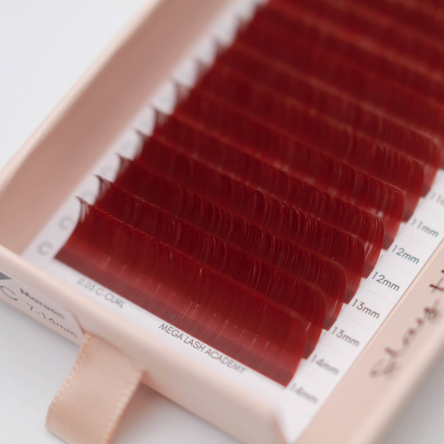Brown Cashmere Volume - Maroon