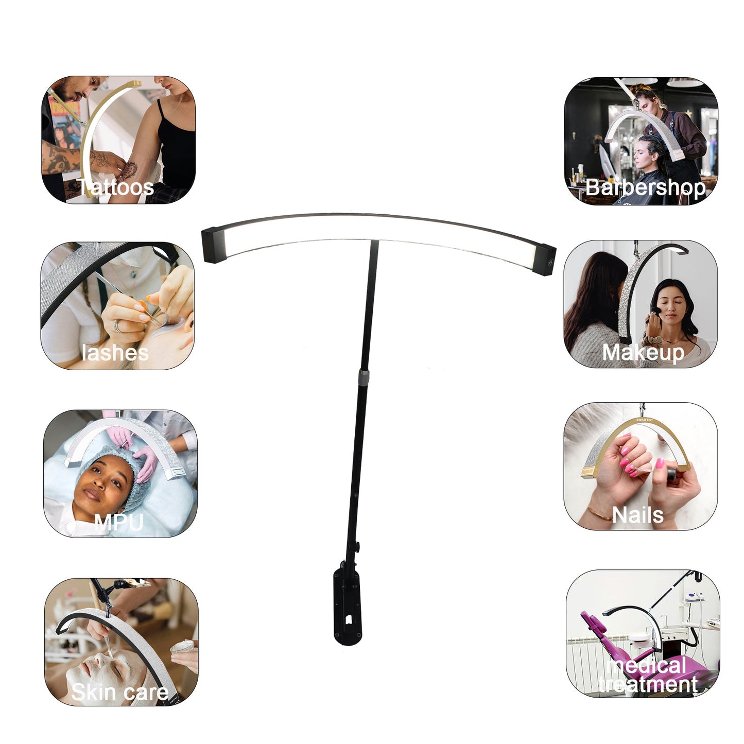 Luna 🌙  LED Wall Mount Half Moon Light