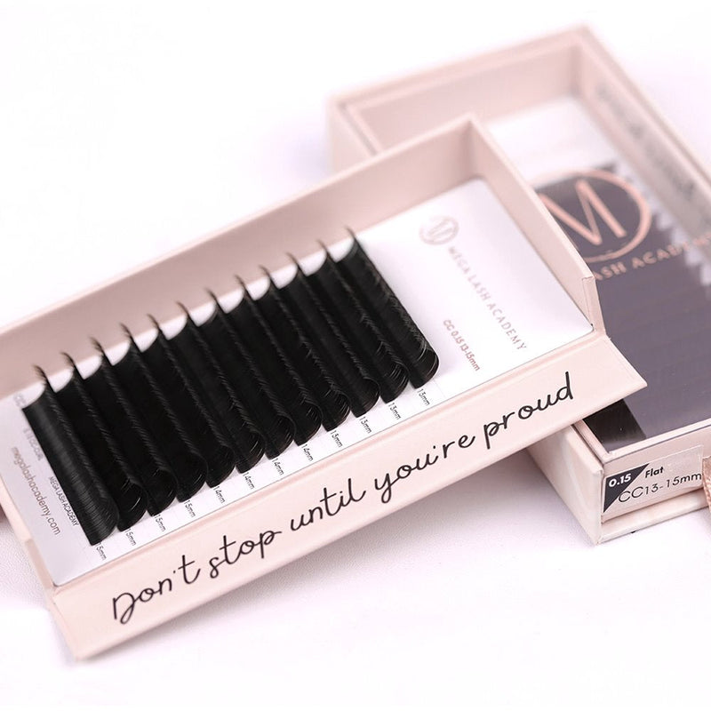 Dual-Tip Flat Lashes - Black