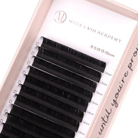 Dual-Tip Flat Lashes - Black