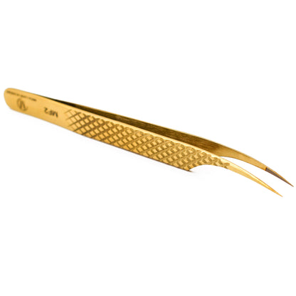Gold Micro Fiber - MF2 - Xtra Long Isolating Tweezers