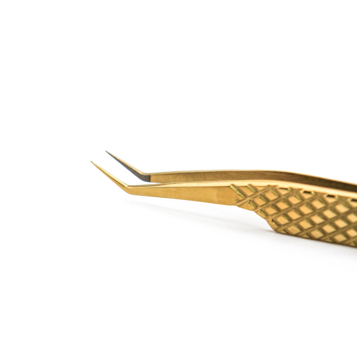 Gold Micro Fiber - MF4 - 45 Degree Volume Tweezers
