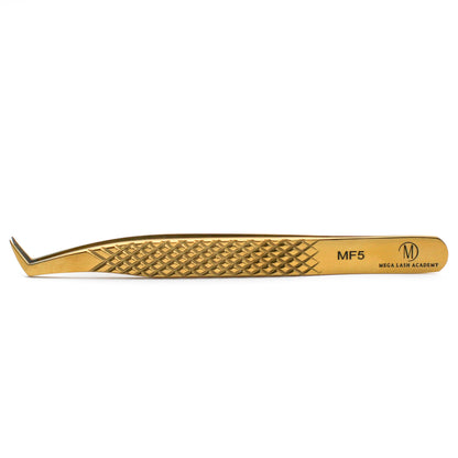 Gold Micro Fiber - MF5 - Boot Volume Tweezers