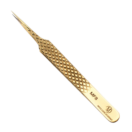 Gold Micro Fiber - MF8 - Straight Isolating Tweezers