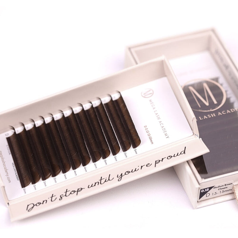 Medium Brown Classic Lashes