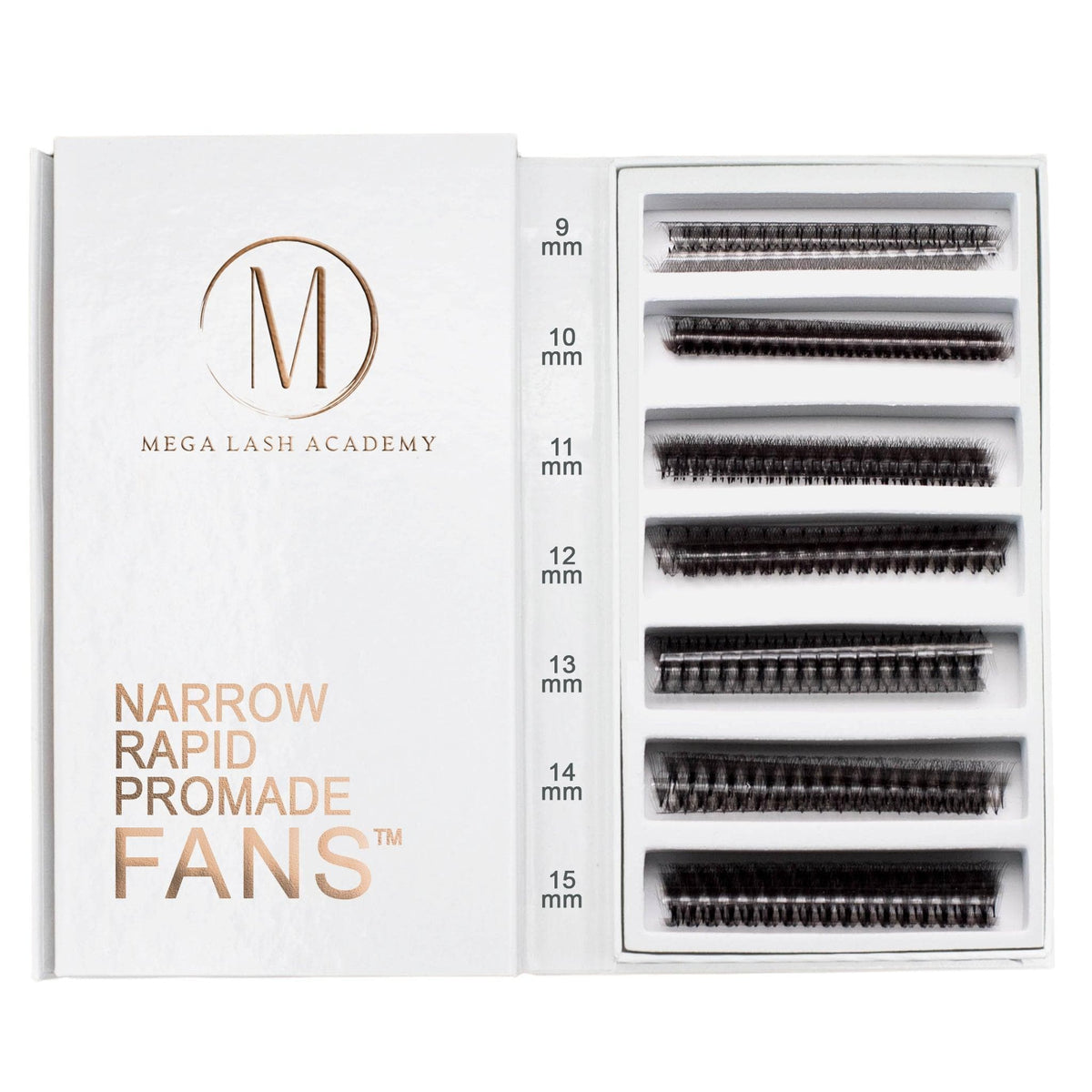 Narrow 10D Rapid Promade Fans® - 1050 Fans
