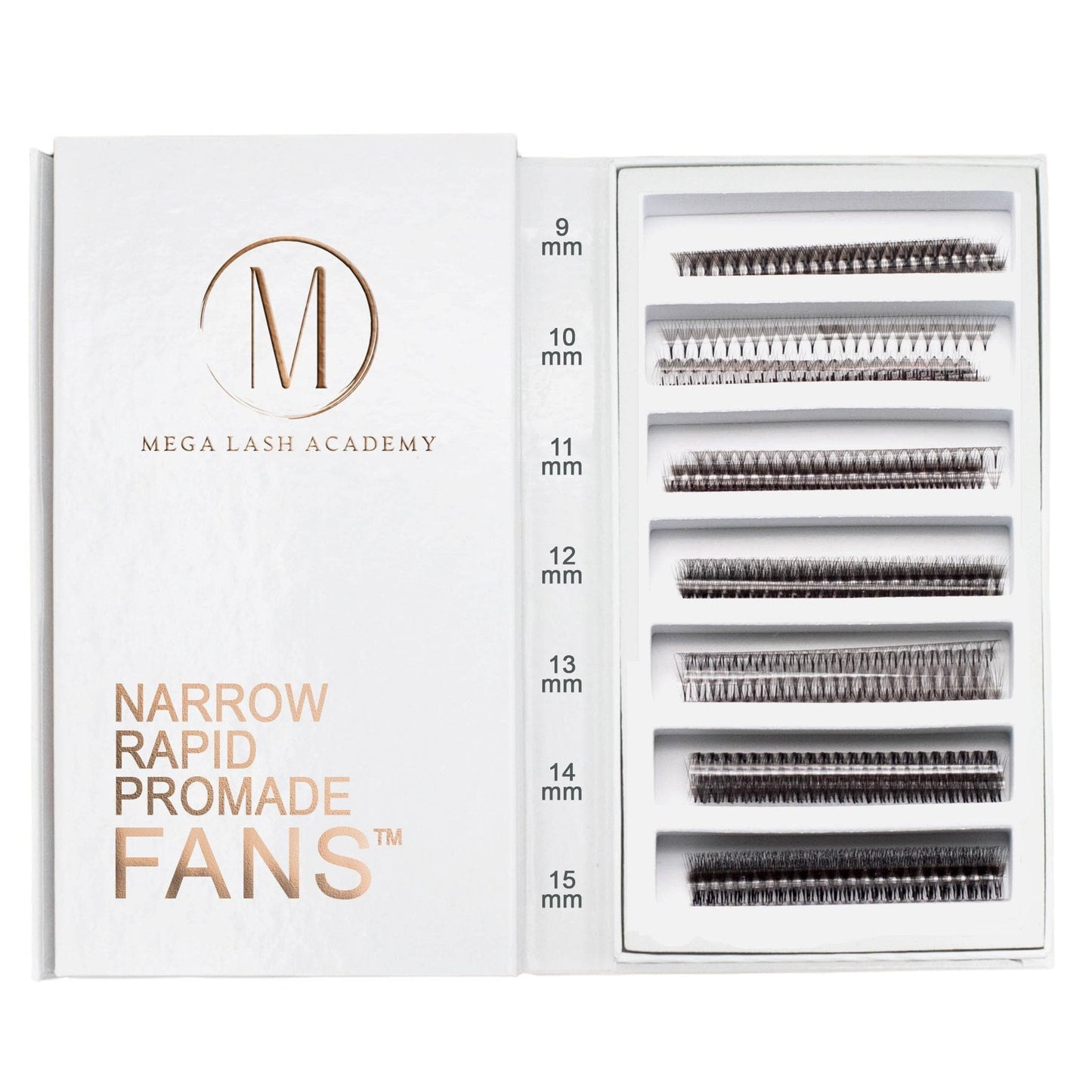 Narrow 6D Rapid Promade Fans® - 1050 Fans
