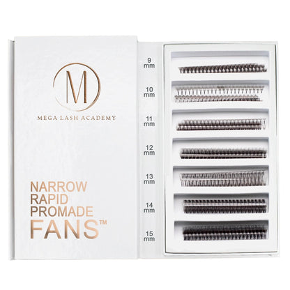 Narrow 6D Rapid Promade Fans® - 1050 Fans