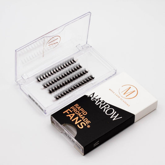 Narrow 8D Rapid Promade Fans® - Single - 500 Fans