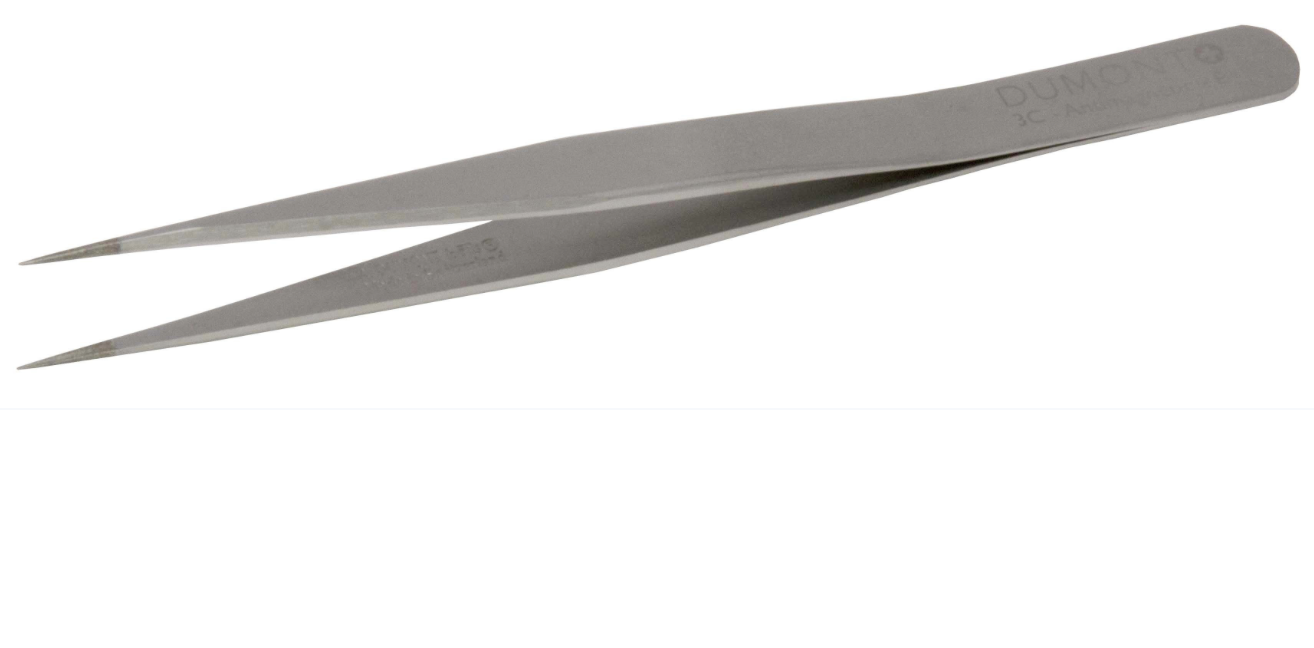 Dumont Diamond Dusted Straight Tweezer