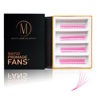 Pink 5D Rapid Promade Fans - 600 Fans