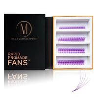Purple 5D Rapid Promade Fans - 600 Fans