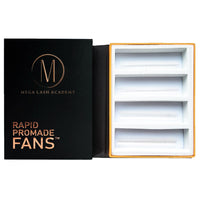 White 5D Rapid Promade Fans - 600 Fans