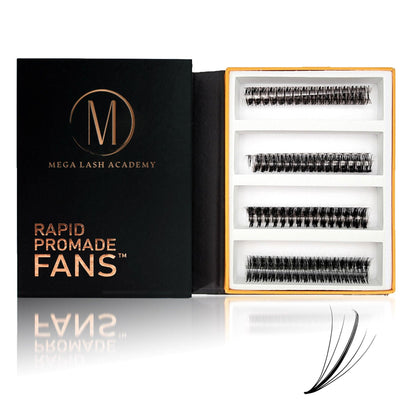 Wispy 5D Mix Rapid Promade Fans - 600 Fans